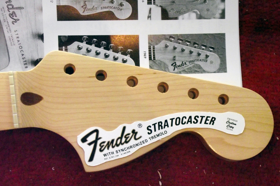 where can i get fender headstock decals