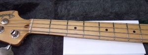 Fender Precision Bass partial refret