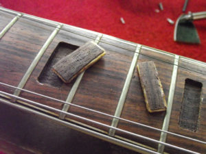 Jedson Les Paul removed inlays