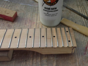 Scalloped Ibanez Jem Fretboard