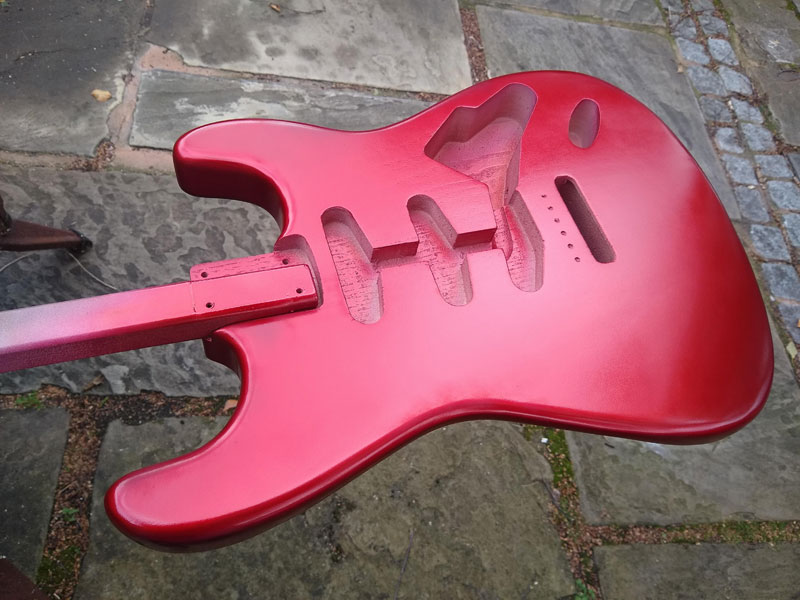 Candy Apple Red, Guitar Paint, Nitro Lacquer